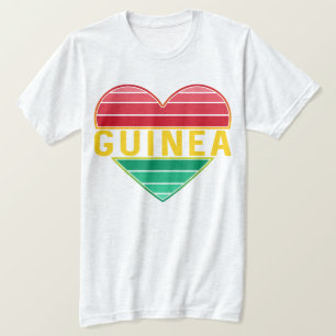 I Love Guinea, Guinean Heart T-Shirt