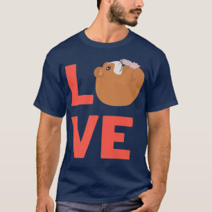I Love Guinea-Pig Cute Pet Owners and Animal Lover T-Shirt