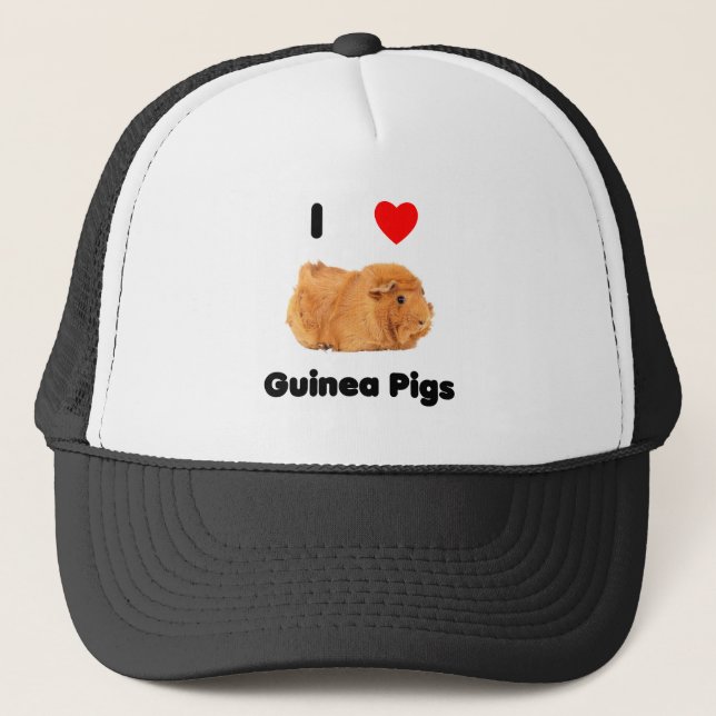 I love guinea pigs Hat (Front)