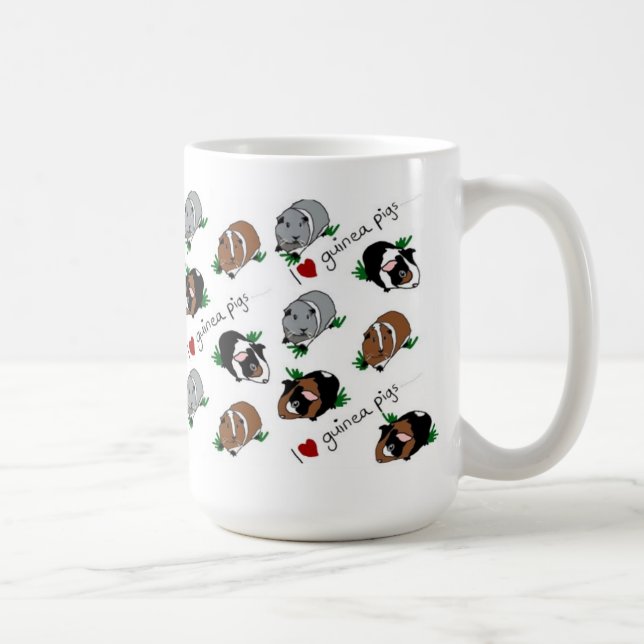 I love Guinea Pigs Mug (Right)