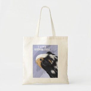 I Love Guinea Pigs Tote Bag
