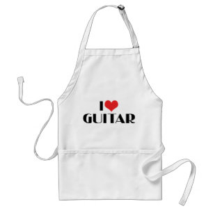 I Love Guitar Standard Apron