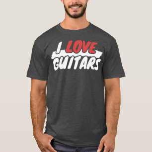 I Love Guitars Premium T-Shirt