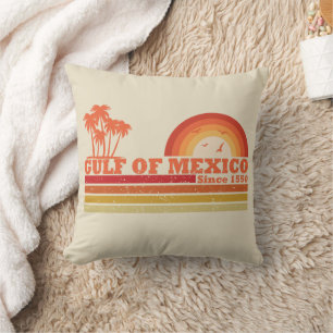 I love Gulf of Mexico est 1550 vintage Cushion