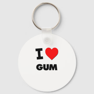 I Love Gum Key Ring