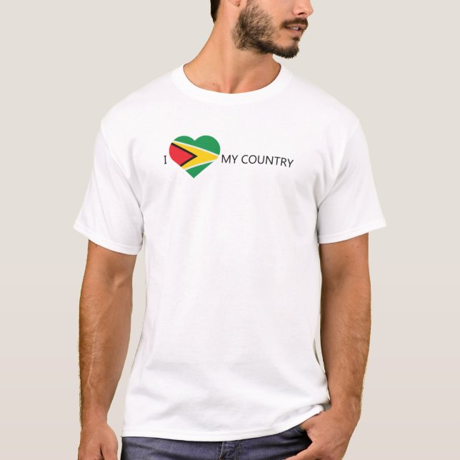 I Love Guyana T-Shirt (Front)