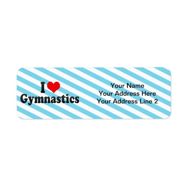 I Love Gymnastics (Front)