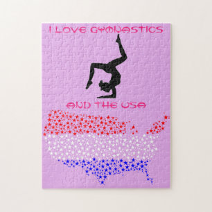 I Love Gymnastics and the USA Puzzle