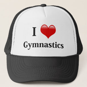 I Love Gymnastics Trucker Hat