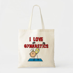 I Love Gymnastics Tshirts and Gifts Tote Bag