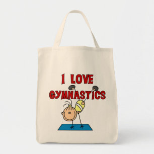 I Love Gymnastics Tshirts and Gifts Tote Bag