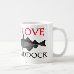 I Love Haddock Coffee Mug