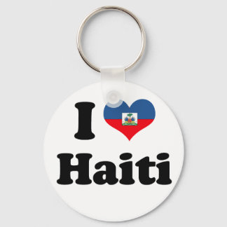 I LOVE HAITI 2 KEY RING