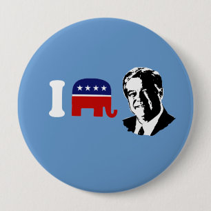 I Love Haley Barbour 10 Cm Round Badge