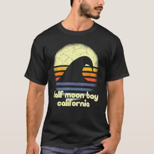 I Love Half Moon Bay Beach California Ocean Wave C T-Shirt