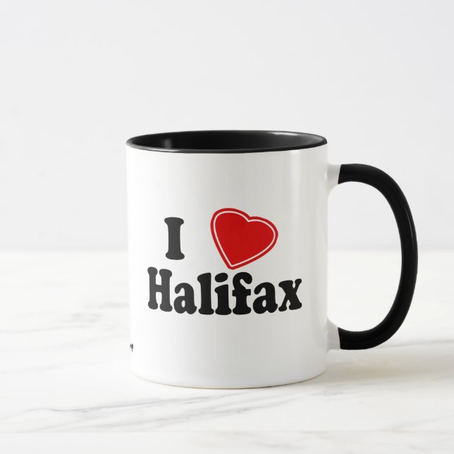 I Love Halifax Mug (Right)