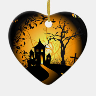 I love Halloween Ceramic Tree Decoration
