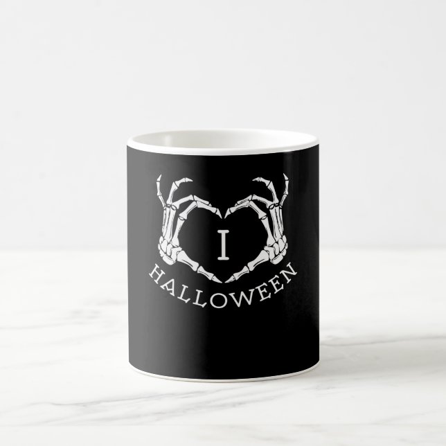 I Love Halloween Coffee Mug (Center)
