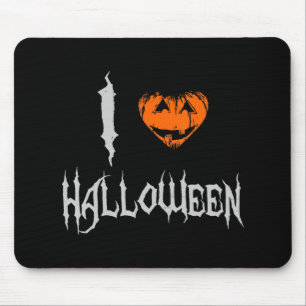 I Love Halloween Mouse Mat