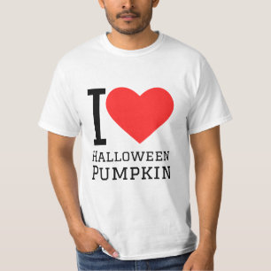 I love Halloween pumpkin  T-Shirt