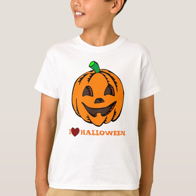 I LOVE HALLOWEEN T-Shirt (Front)