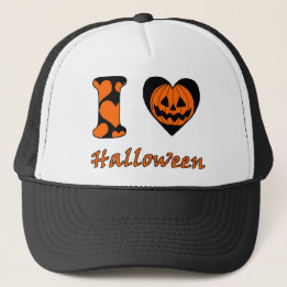 I love Halloween Trucker Hat