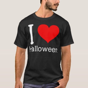 I Love Halloween TShirt