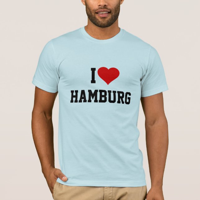 I Love Hamburg T-Shirt (Front)