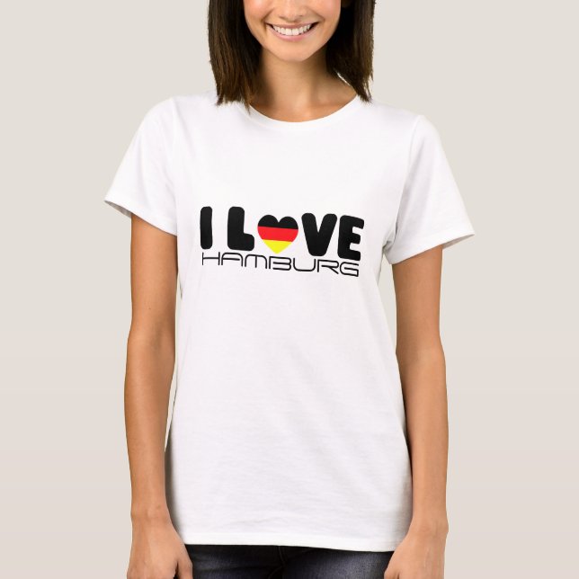 I love Hamburg | T-shirt (Front)
