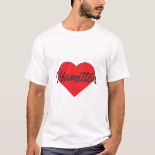 I Love Hamilton - Bermuda T-Shirt