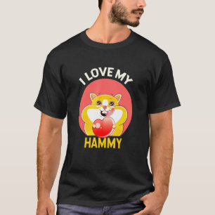 I Love Hammy Animal Costume Hamster T-Shirt
