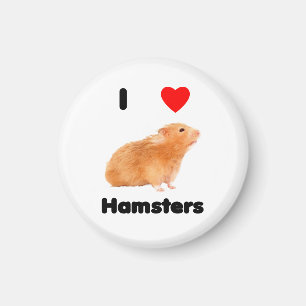 I love hamsters Magnet