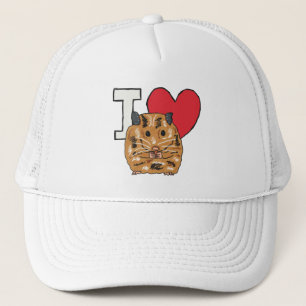I Love Hamsters Trucker Hat