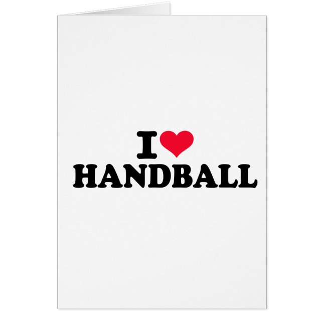 I love Handball (Front)