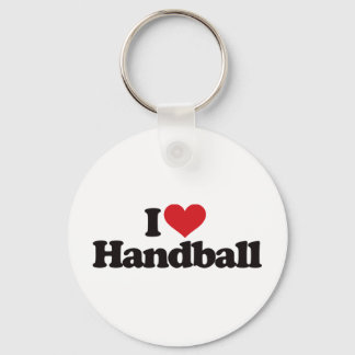I Love Handball Key Ring