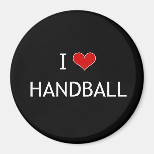 I Love Handball Magnet