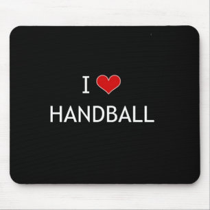 I Love Handball Mouse Mat