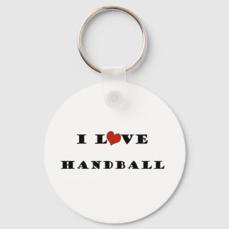 I Love Handball.png Key Ring