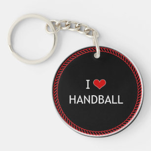 I Love Handball, popular design Key Ring