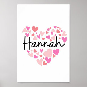 I love Hannah Poster
