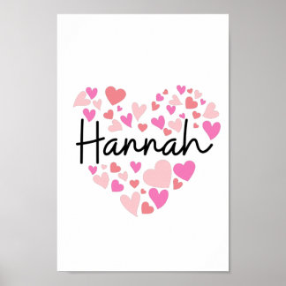 I love Hannah Poster