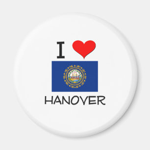 I Love Hanover New Hampshire Magnet