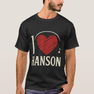 I Love Hanson County I Heart Hanson  T-Shirt