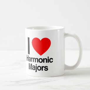 i love harmonic majors coffee mug