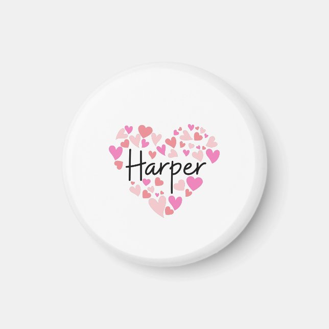 I love Harper Magnet (Front)