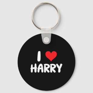 I Love Harry - Heart - Name  Key Ring