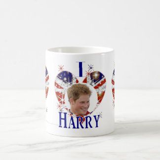 I Love Harry hearts UK flag Coffee Mug