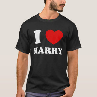 I Love Harry I Heart Harry Funny Harry T Shirt