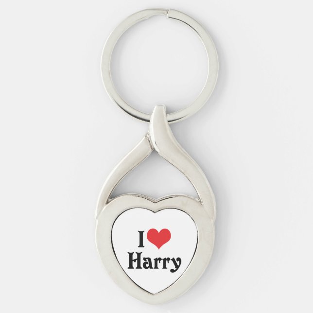 I Love Harry Key Ring (Front)
