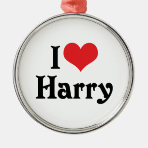 I Love Harry Metal Tree Decoration